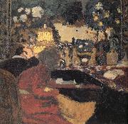 In tapestry Vuillard